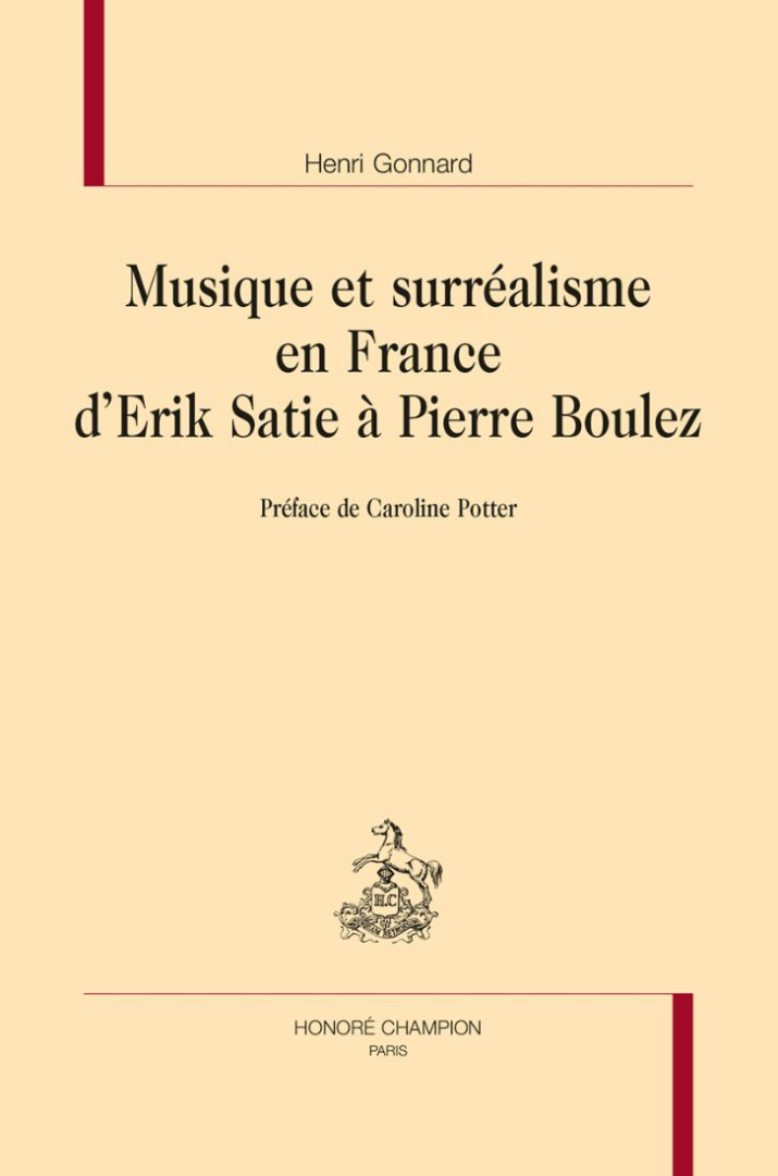 Musique et surréalisme Couv