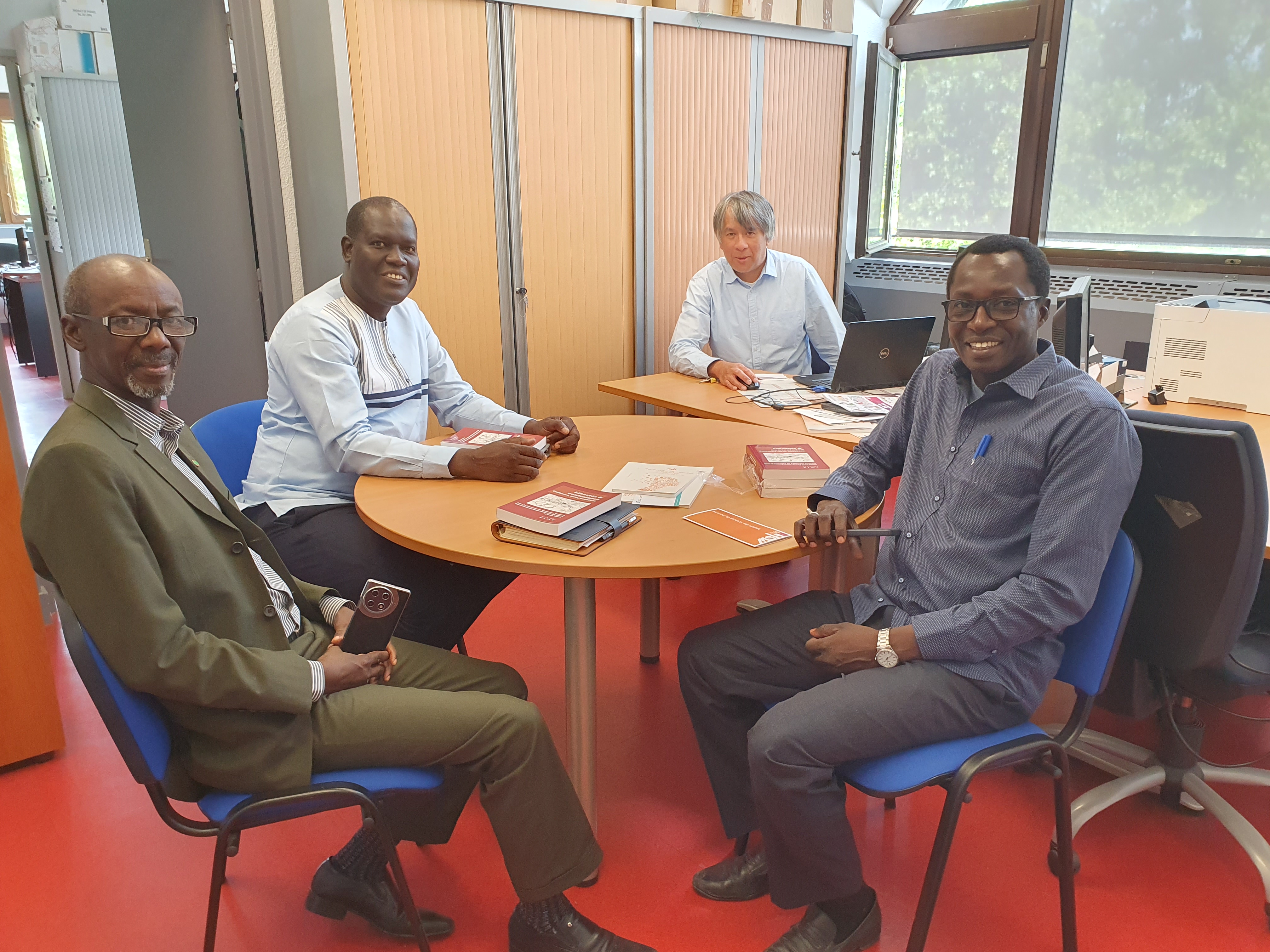 La délégation de Nouakchott à ICD le 8 juillet 2025